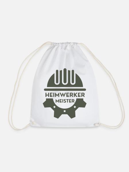 DIY Master – Proud DIY Design - Drawstring Bag - white
