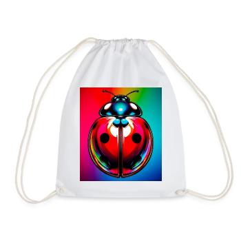 ladybird - Drawstring Bag - white - Front