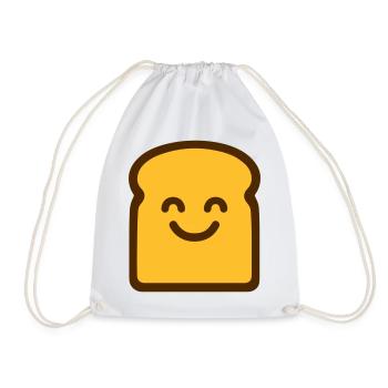 Cute Toast - Turnbeutel - Weiß - Vorne