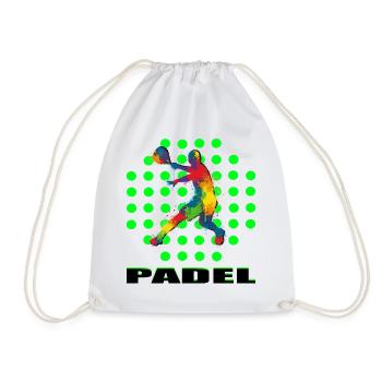 Padel - Sac de sport léger - blanc - Devant