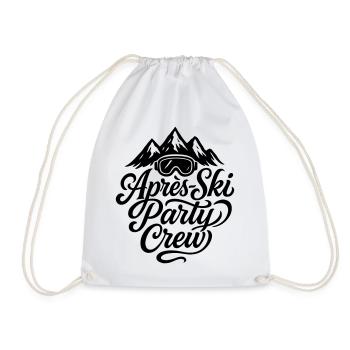 Après Ski Party Crew Lunettes de Ski - Sac de sport léger - blanc - Devant