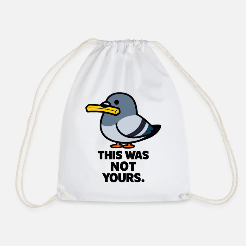 Pigeon des petits délits - Sac de sport léger - blanc