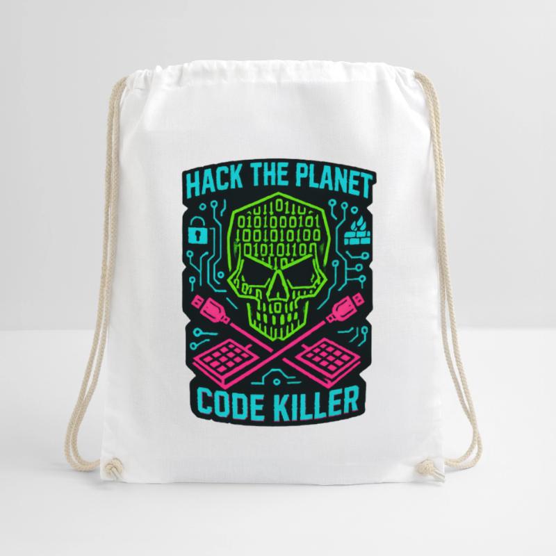 Hack the Planet Code Killer - Cybersécurité Sac de sport léger