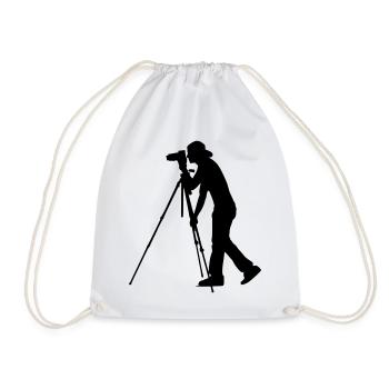 Photographe Photographe Photographie - Sac de sport léger - blanc - Devant