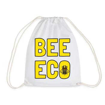Bee Eco Abeille Jaune Pollen - Sac de sport léger - blanc - Devant