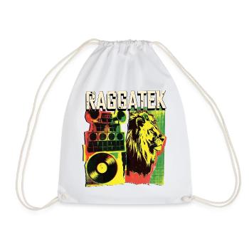 Raggatek Dub Reggae - Drawstring Bag - white - Front