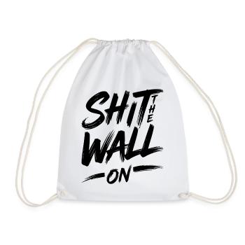 Arrête le mur - Sac de sport léger - blanc - Devant