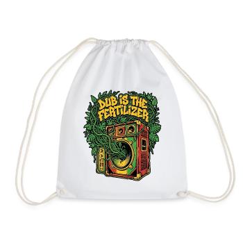 Sol Dub Reggae - Sac de sport léger - blanc - Devant