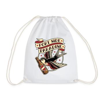 Port Side Flavour - Drawstring Bag - white - Front