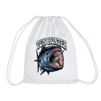 Chasseur de thon - Sac de sport léger - blanc - Devant