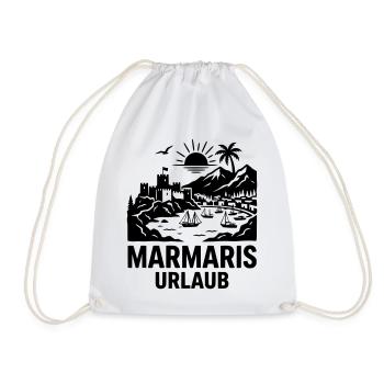 Marmaris Urlaub Türkei - Turnbeutel - Weiß - Vorne