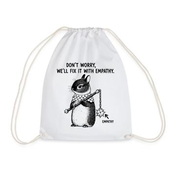 Humour d’entreprise | Mème sarcastique au bureau - Sac de sport léger - blanc - Devant
