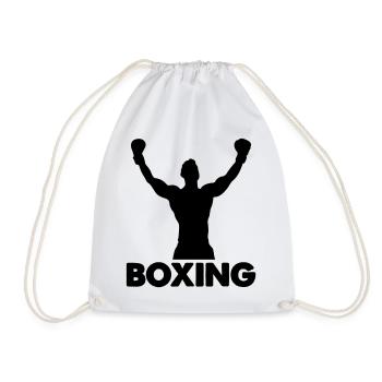 Boxing - Turnbeutel - Weiß - Vorne