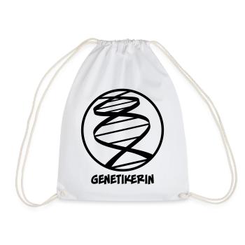 Genetikerin - Turnbeutel - Weiß - Vorne