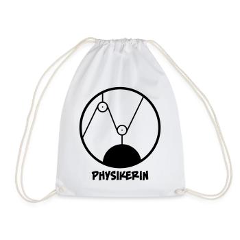 Physikerin - Turnbeutel - Weiß - Vorne