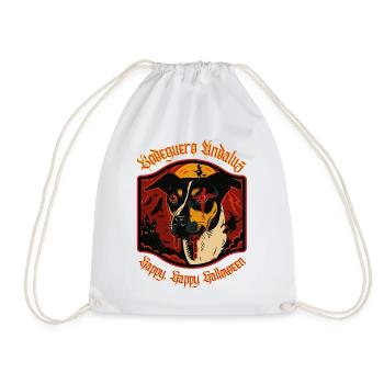 Bodeguero_Halloween - Turnbeutel - Weiß - Vorne