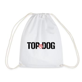 Les couleurs peuvent être modifiées | Top Dog - Meilleur chien TOPDOG - Sac de sport léger - blanc - Devant