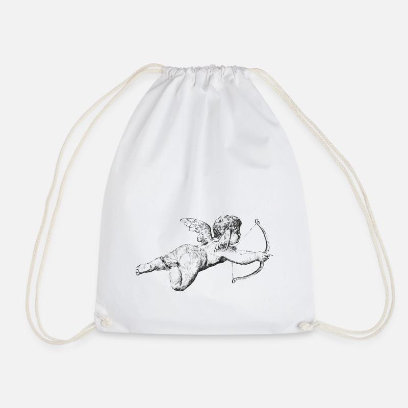 Weihnachten Liebes Engel - Drawstring Bag - white