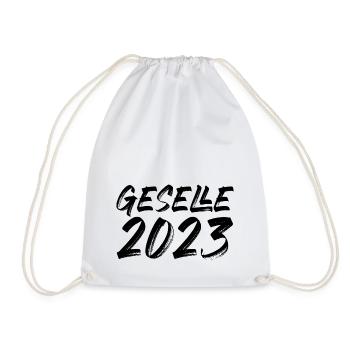Geselle 2023 - Turnbeutel - Weiß - Vorne