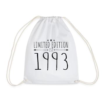 LE est 1993 - Turnbeutel - Weiß - Vorne