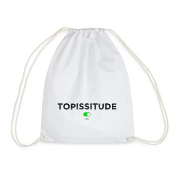 Topissitude on - Sac de sport léger - blanc - Devant