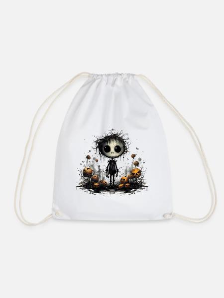 Tim Burton Halloween-Kollektion - Turnbeutel - Weiß