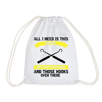 Lock Lock locking service locksmith - Drawstring Bag - white - Front