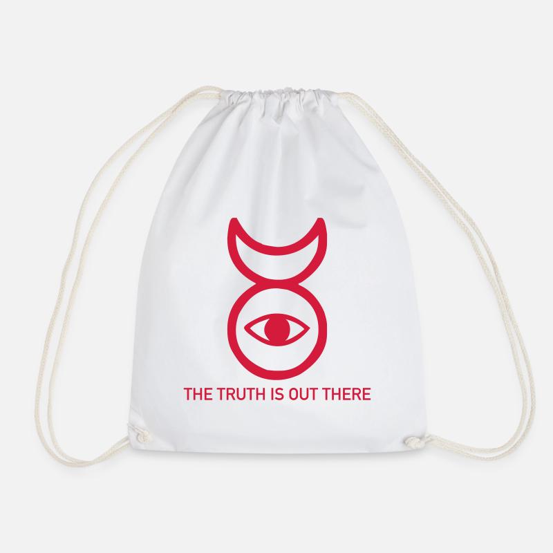 THE TRUTH IS OUT THERE (v) - Turnbeutel - Weiß
