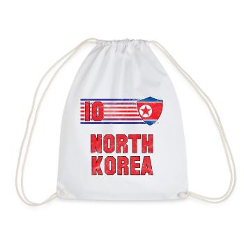 Équipe de Corée du Nord de football - Sac de sport léger - blanc - Devant