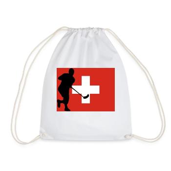 floorball - Turnbeutel - Weiß - Vorne