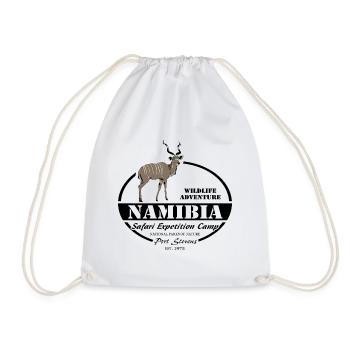 Namibie - Antilope - Sac de sport léger - blanc - Devant