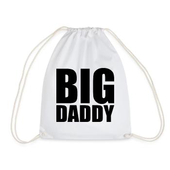 BIG DADDY - Drawstring Bag - white - Front