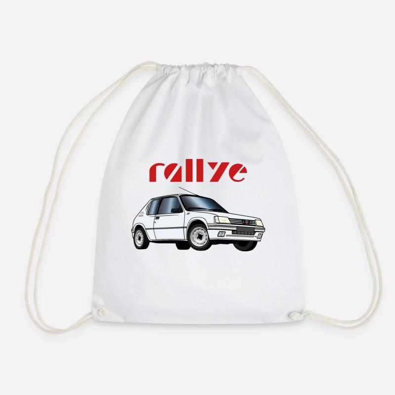 1 3 Rallye 90 92 Weiße Meije - Turnbeutel - Weiß