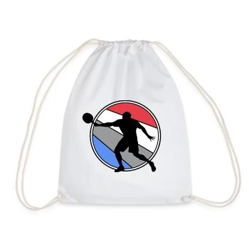 ping-pong pingpong joueur de ping-pong - Sac de sport léger - blanc - Devant