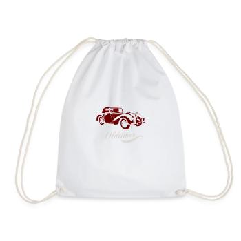 oldtimer - Drawstring Bag - white - Front