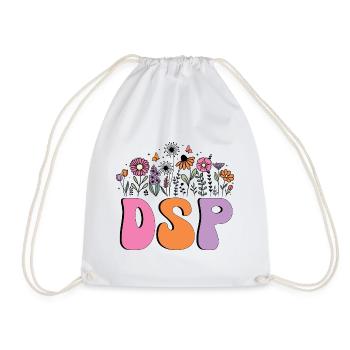 Direct Support Professional - Drawstring Bag - white - Front