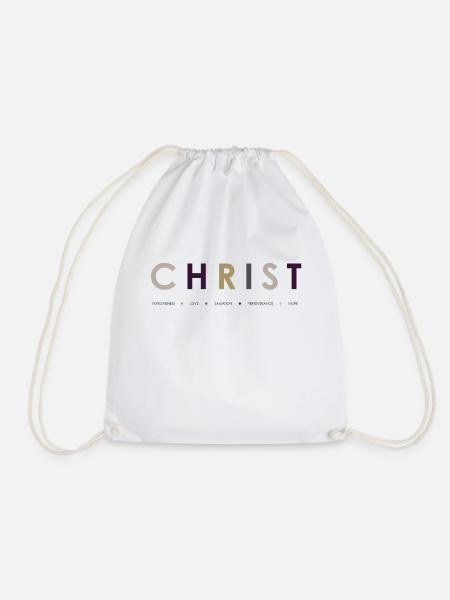 CHIRST - Drawstring Bag - white