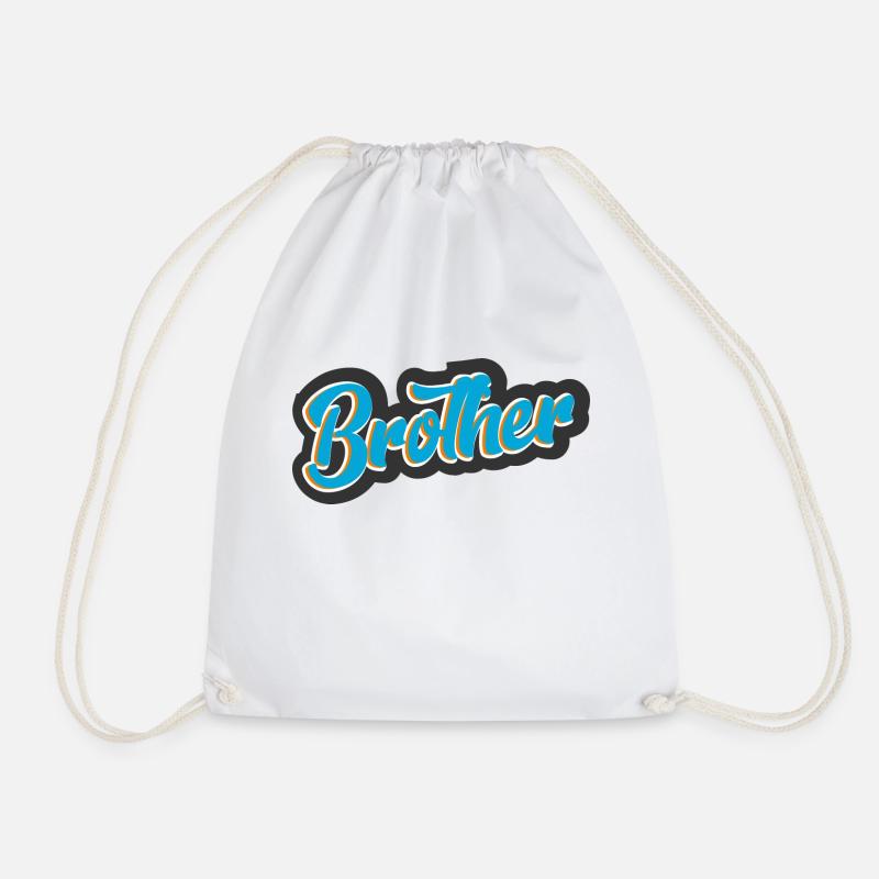 Brother - Turnbeutel - Weiß