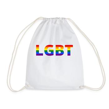 LGBT - Sac de sport léger - blanc - Devant