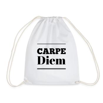 Carpe Diem - Sac de sport léger - blanc - Devant