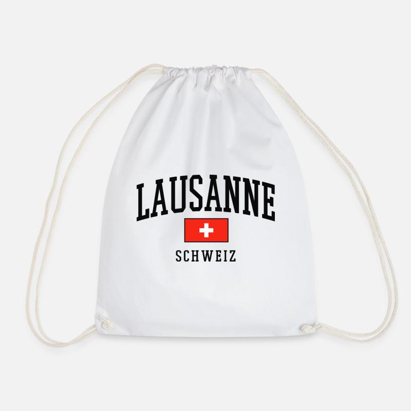 Lausanne - Turnbeutel - Weiß
