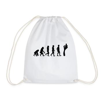 Lauch Evolution - Turnbeutel - Weiß - Vorne