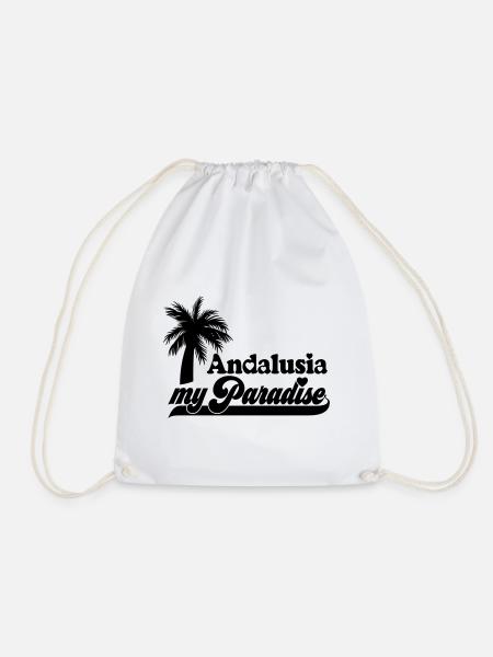 | changeable de couleur Andalousie Paradis Andalousie - Sac de sport léger - blanc