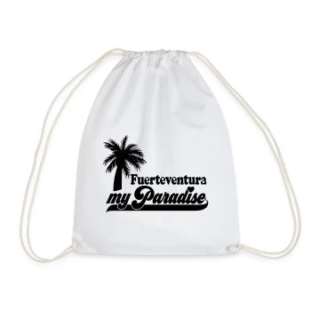 | changeable de couleur Fuerteventura mon paradis - Sac de sport léger - blanc - Devant