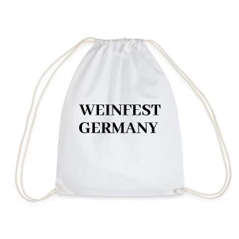 Weinfest germany - Turnbeutel - Weiß - Vorne