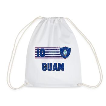 Équipe de Guam de football - Sac de sport léger - blanc - Devant