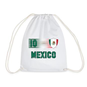 Équipe du Mexique de football - Sac de sport léger - blanc - Devant