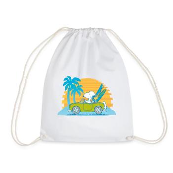Peanuts Snoopy Surfing Tour Woodstock - Sac de sport léger - blanc - Devant