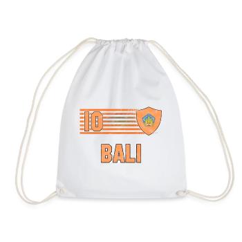 Bali Football Team - Drawstring Bag - white - Front