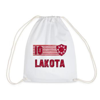Lakota Football Team - Drawstring Bag - white - Front